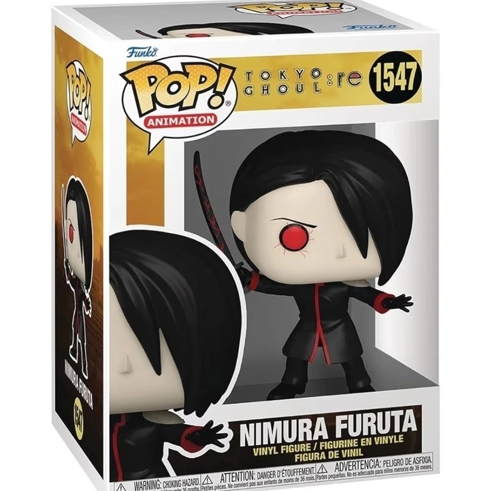 Funko Tokyo Ghoul Nimura Furuta Figure - Black and Red